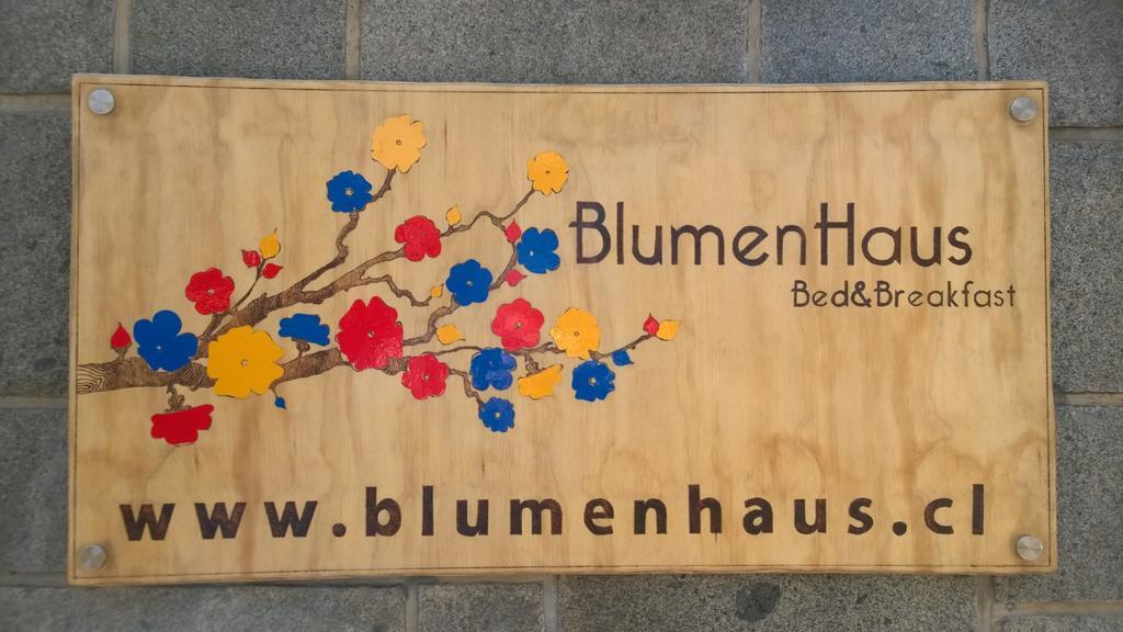 Bed & Breakfast Blumen Haus Santiago Buitenkant foto